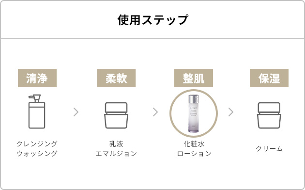 使用ステップ