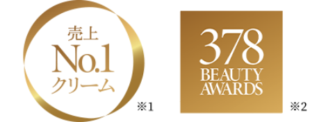 売上No.1美容液 378BEATUYAWARDS